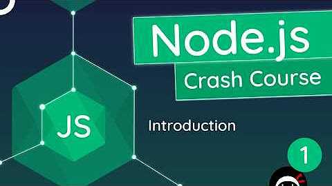 Nodejs Crash Course