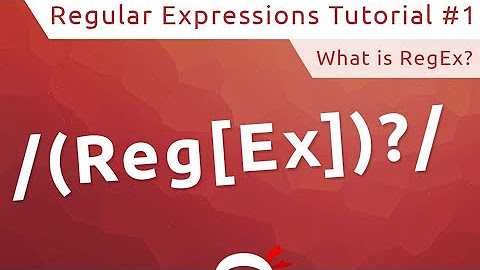 Regular Expressions